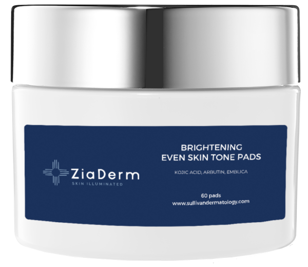 ZiaDerm Products - BRIGHTENING EVEN SKIN TONE PADS