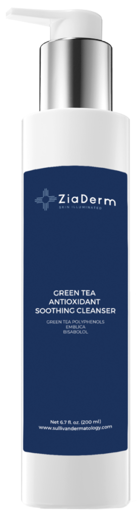 ZiaDerm Products - GREEN TEA GENTLE MOISTURIZING CLEANSER